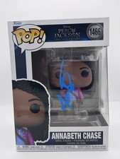 Leah Sava Jeffries "Percy Jackson" SIGNED 'Annabeth Chase' 1466 Funko Pop ACOA