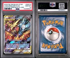 Moltres Zapdos Articuno GX SM210 PSA 10 Tag Team Promo Tedesco