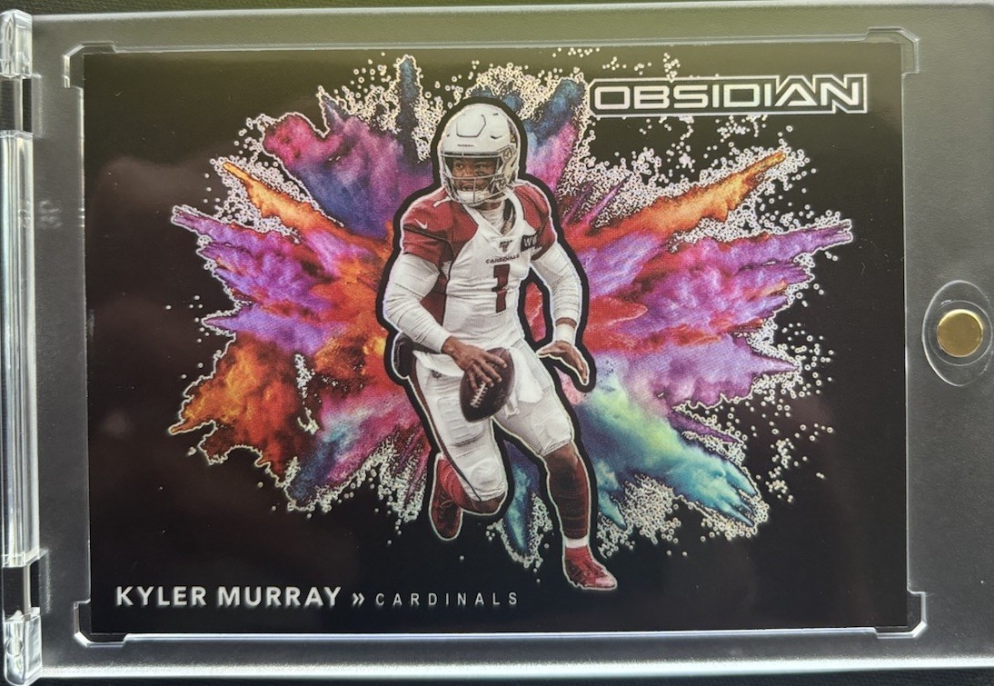 2020 Panini Obsidian - Color Blast Black Kyler Murray #CBB6