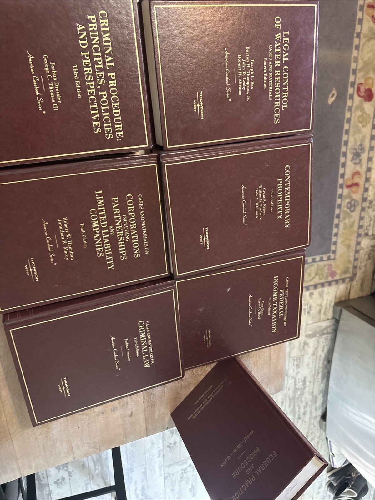 Criminal Procedure : Principles, Policies And Persp - And 5 More.!! 6 Total +1!7