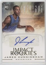 2012-13 Panini Intrigue Impact Rookies 88/199 Jared Cunningham #17 Auto 0c2