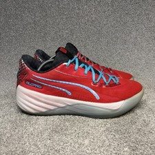 Puma All-Pro Nitro Odd Mindset Basketball Shoes Sneaker Men's Size 11.5 Red