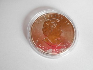 5 Dollars Kanada Maple Leaf 2014 999er Silber 1 Feinunze