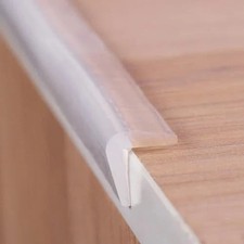 Edge Protector 100 Silicone, Baby Proofing Thin 3 FT 2/5x2/5 in Thin Width