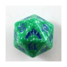 WotC MTG Spindown d20 Life Counters Gatecrash - Green w/Blue (Simic) NM