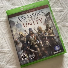 Xbox One Limited Edition Assassin’s Creed Unity CIB Tested Working Video Game 