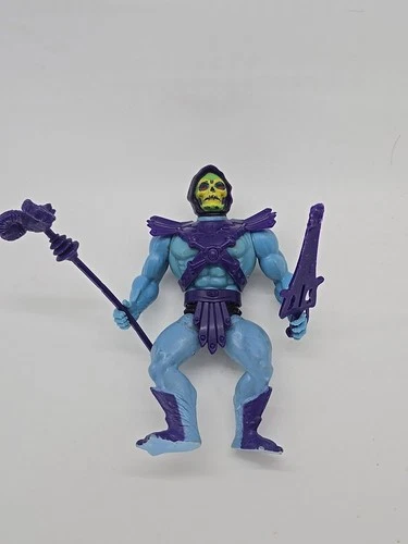 Vintage Taiwan 1981 Half Boot Skeletor MOTU Masters Of The Universe Complete