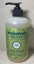 Mrs. Meyer's Clean Day Iowa Pine Scent Hand Soap 12.5 fl.oz Limited Edition -NEW