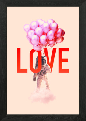 Liebhaber gerahmtes Wandbild Poster Leinwanddruck Bild