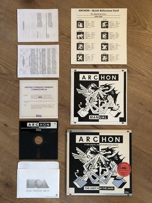 Archon, Electronic Arts, 1983, Disk, getestet, CIB, C64, CBM 64, Commodore 64