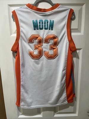 Flint Tropics Jackie Moon Basketball Jersey Will Ferrell #33 Molpe Size Medium M