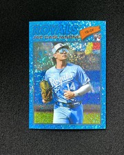 2026 Topps Heritage Jac Caglianone #136 Light Blue Sparkle RC Royals QI95