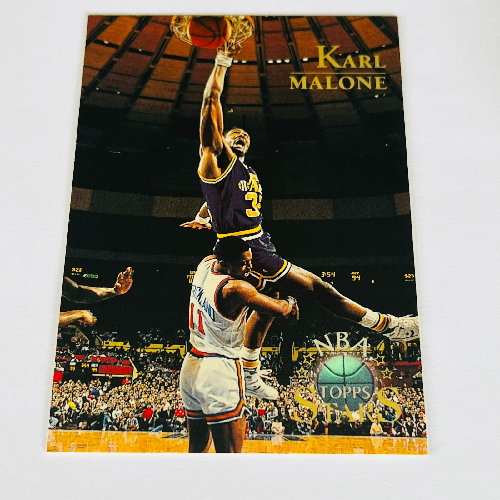 1996-97 NBA Topps Stars #26 Karl Malone