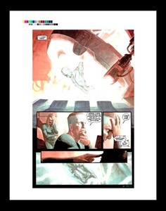 Esad Ribic Silver Surfer: Requiem #4 Rare Production Art Pg 8