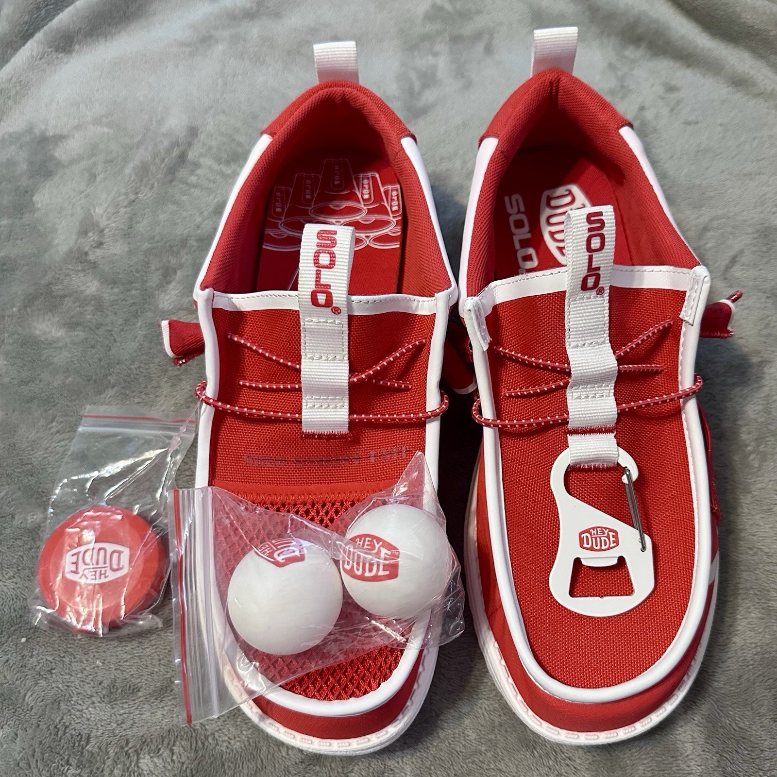 SAOLA HEYDUDE X SOLO CUP WALLY ULTIMATE PONG taglia 9 10??