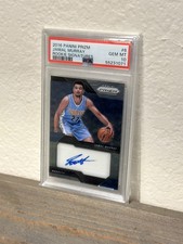 2016-17 Panini Prizm Jamal Murray Rookie Autographed Nuggets PSA 10 LOW POP