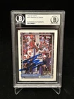 Shaquille O'Neal 1992-93 Topps Autograph Rookie Card #362 BAS Beckett RC
