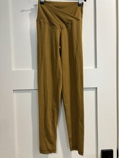 Aerie OFFLINE Real Me 7/8 High Waisted Leggings Brown Size S Stretch