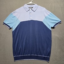Paul Jones Short Sleeve Polo Shirt Men's Size L