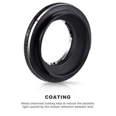 Lens Mount Adapter Minolta MD Lens to Fuji GFX Camera K&F Concept KF06.353MD-GFX