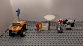 Lego City Mini-set Lot (5612, 7736, and 8398)