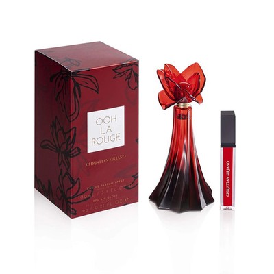 Christian Siriano Ooh La Rouge Women's Eau de Parfum Spray, 3.4 Ounces + Lip Glo