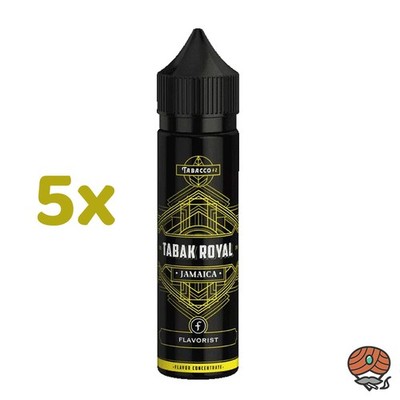 Flavorist TABAK ROYAL JAMAICA Longfill Aroma für E-Zigaretten 5x 10ml