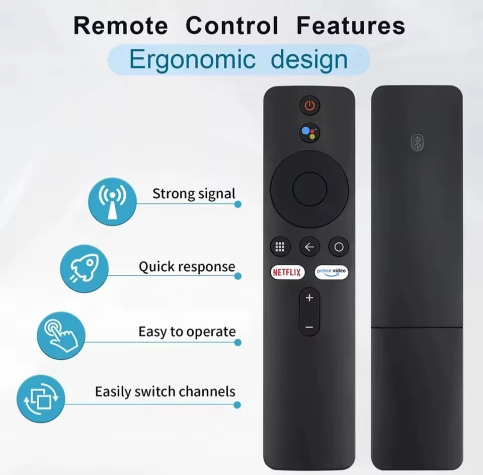 Bluetooth Sprachfernbedienung für Xiaomi Mi Box 4K 4X Android TV - Bild 3 von 4