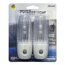 Amerelle Clear 3 Lumens AmerTac Automatic Plug-in Classic LED Night Light with S