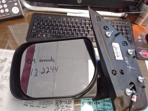 Driver Side View Mirror Without Power Folding Fits 04-15 ARMADA 246404