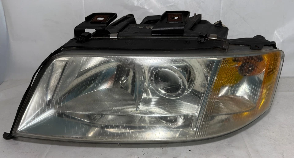 Conjunto de faros halógenos para conductor izquierdo audi a6 1998-2001 OEM 4B0941003AS Foto 2 de 4