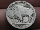 1914 S Buffalo Nickel 5 Cent Piece- San Francisco, Good Reverse Details