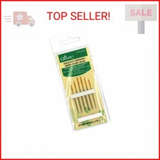 Clover Gold-Plated Half-Length Sewing Needles no.12
