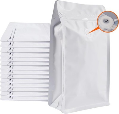Coffee Bags with Vae Bla High Barrier Aluminum Foil Flat Bottom