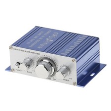 Hi Fi Stereo Audio AMP Bass MP3 12V Support FM / MP3