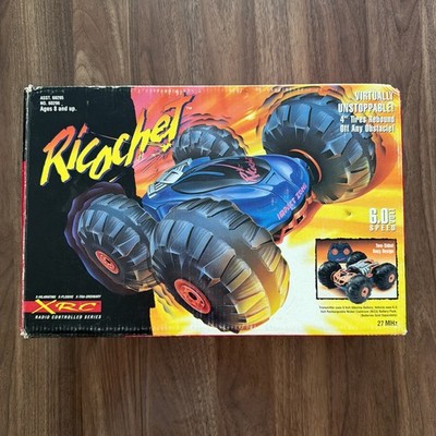 Vintage Ricochet 6V RC Car w/Controller Box Manual Kenner Untested See Photos
