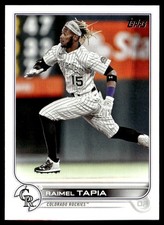 2022 Topps Raimel Tapia Colorado Rockies #46