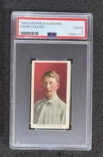 1909 E95 Philadelphia Caramel - Eddie Collins - PSA 2