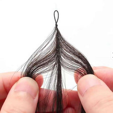 Second Generation Feather Hair Extension Micro Woven Feather 6D Double Line