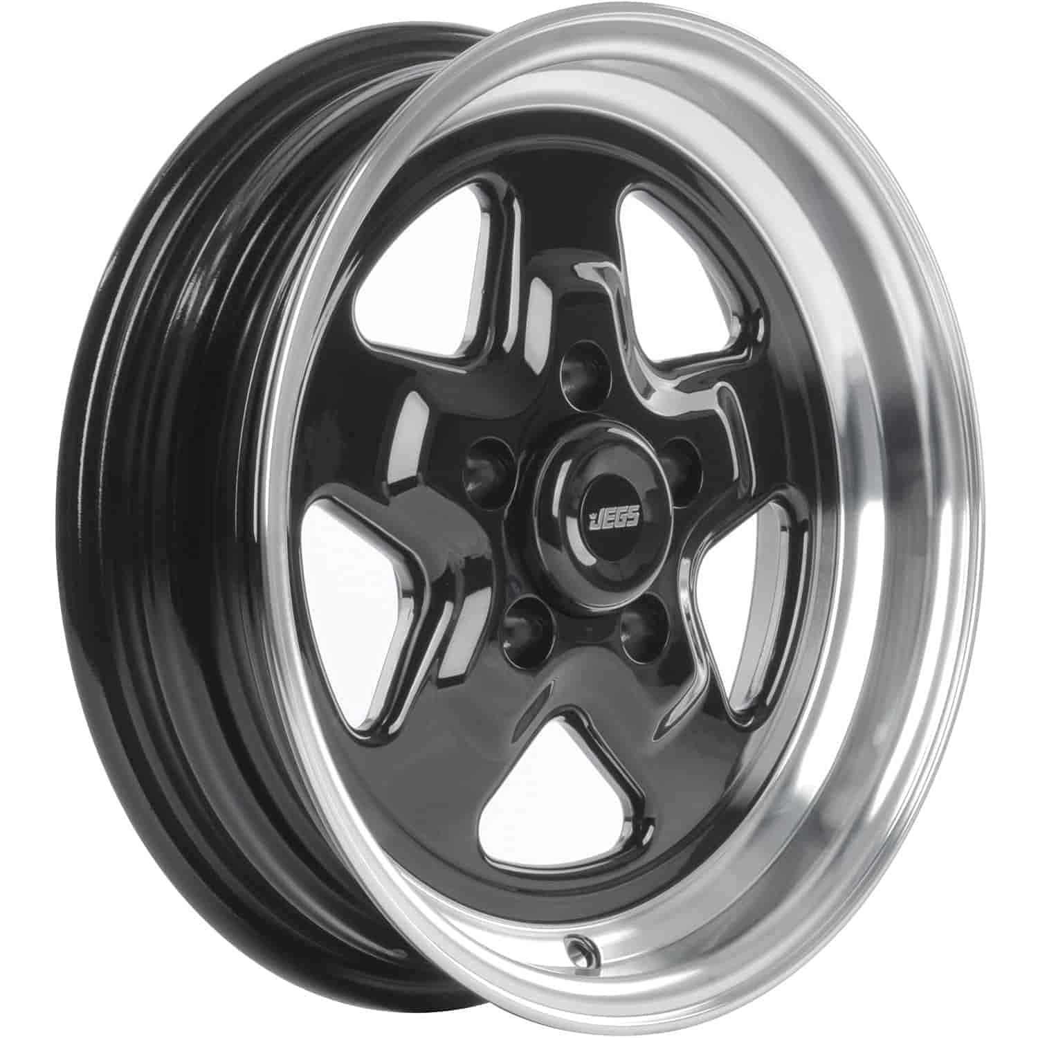 JEGS 66152 Sport Star 5-Spoke Wheel [Size: 15" x 4"]