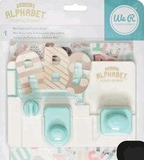 We R Memory Keepers Mini Alphabet Punch Board New Still In Box Never Used