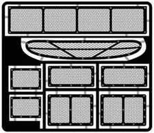 The Model Car Garage MCG-2125 Stock-Car Duct Grille Works '98 Ford Taurus 1/24