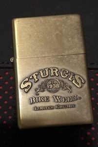 Vtg. LIGHTER STURGIS BIKE WEEK Old 1938 Limited Edition NEW NOS