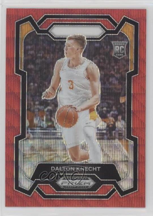 2024-25 Panini Prizm Draft Picks Red Wave Dalton Knecht #50 Rookie RC 1mz7