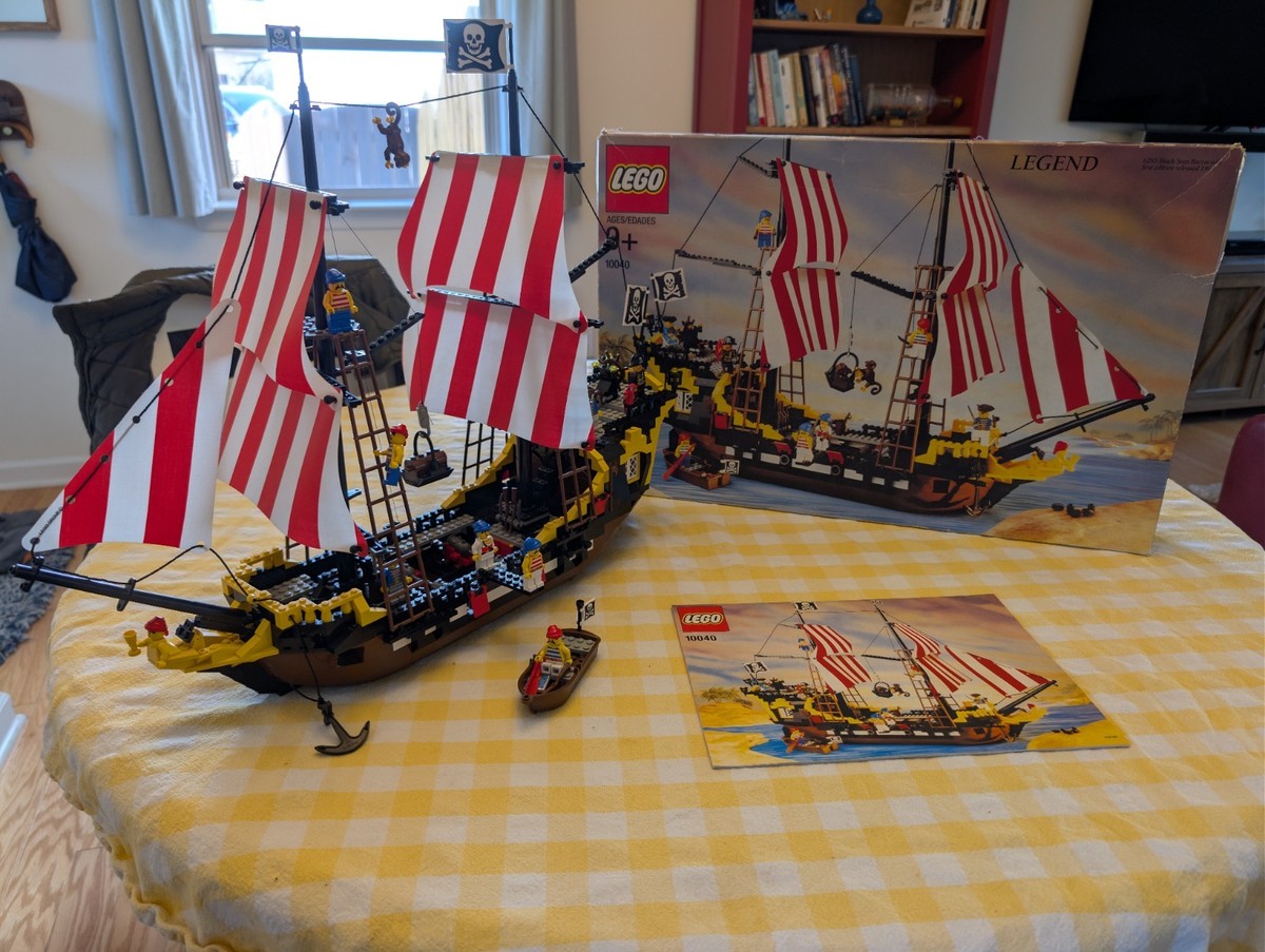 LEGO 10040 Black Seas Barracuda Pirate Ship | eBay