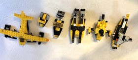 Lego 4505 Designer set sea machines, 6 items, box, 2 manuals