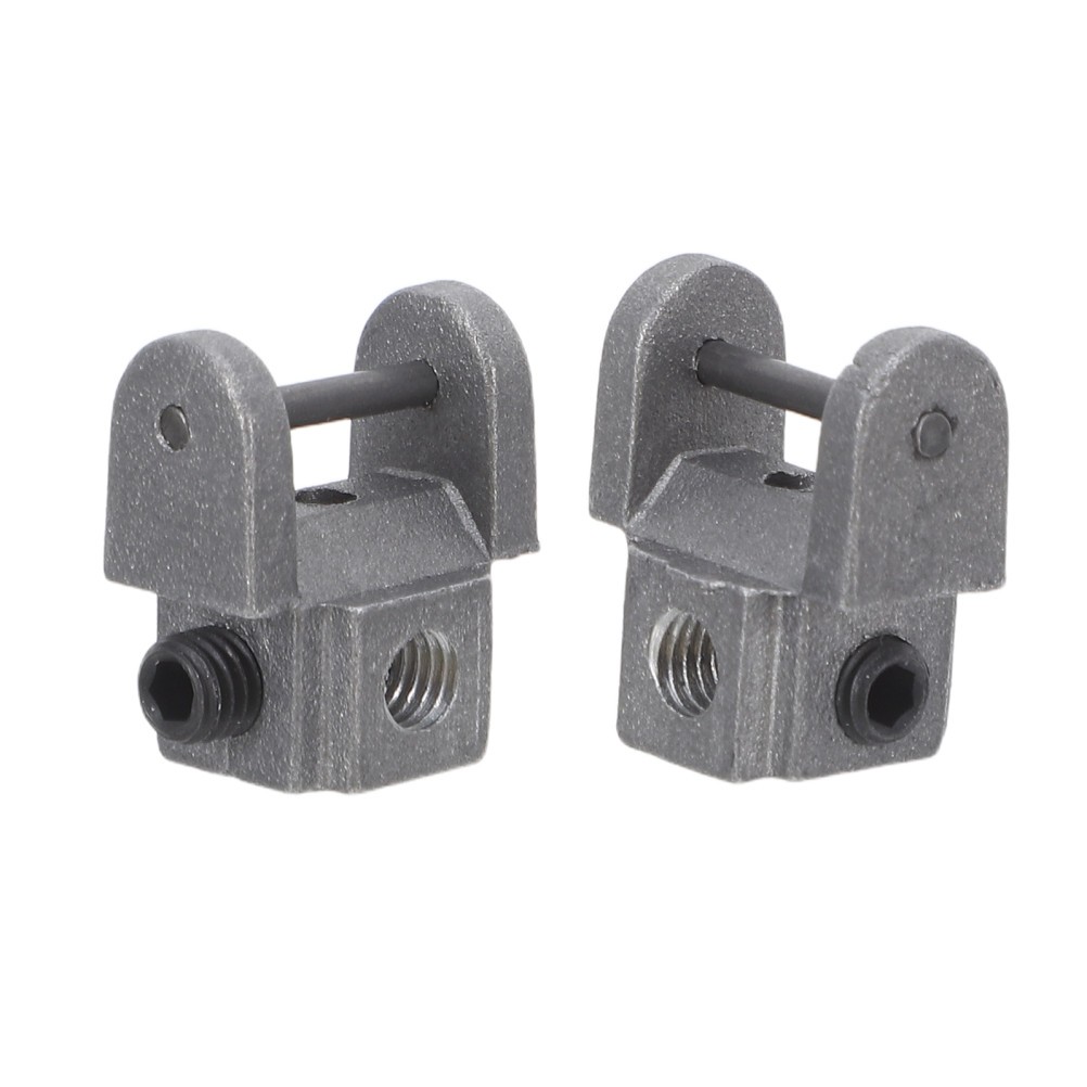 2 Pcs Scroll Saw Blade Chuck Universal Accessories Metal Clamp Pair Connector