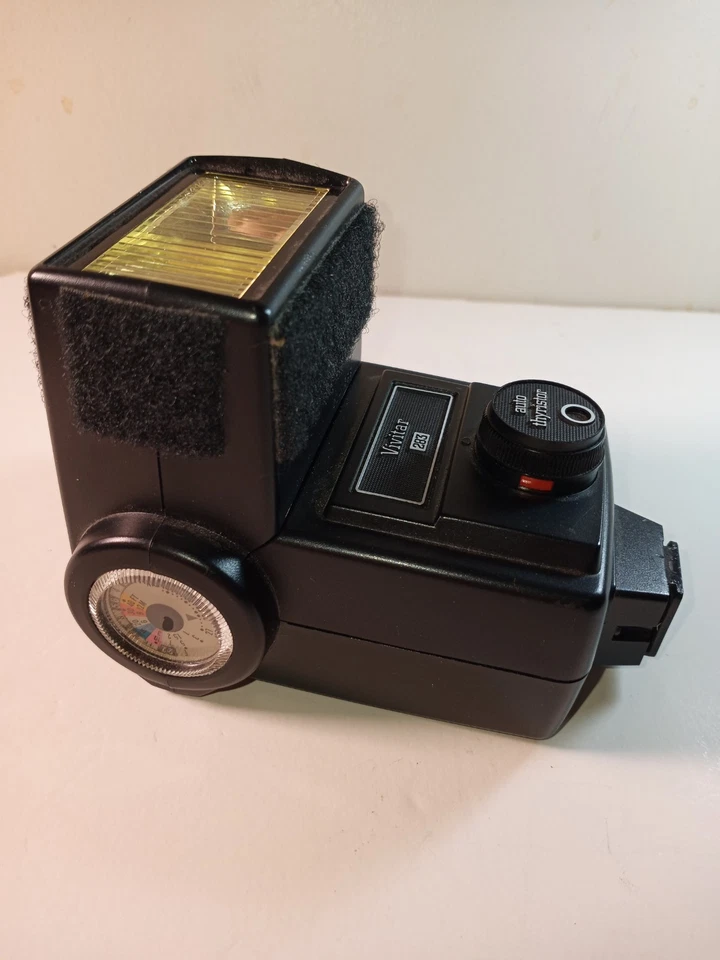 Vivitar 283 Electronic  Auto  Thyristor  Shoe Mount  Flash Tested And Works - Image 3 of 4