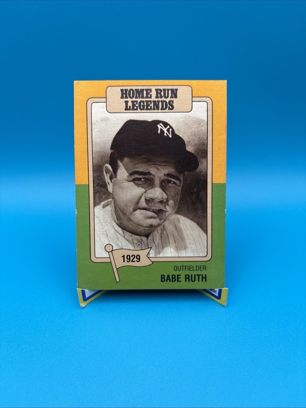 1986 Big League Chew Home Run Legends #2 Babe Ruth
