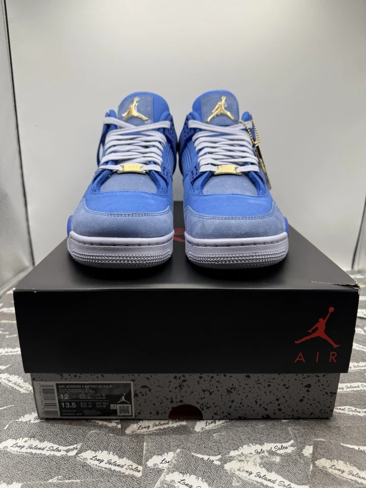 Tamanho 12 Nike Air Jordan 4 Retro Player Exclusivo Florida PE Gators Amostra Promo - Imagem 2 de 4